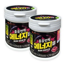 롯데웰푸드 졸음번쩍껌 에너지, 87g, 2개