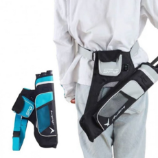 루체트리 화살통 허리가방 보관 조절가능 화살가방 양궁 수납백 벨트가방, 블루