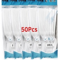 일회용 플라스틱 포크 숟가락 야외용 수저류, 빠른배송