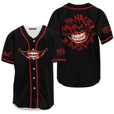 99TIMORO 영화 캐릭터 저지 셔츠 스포츠 야구 반소매 버튼 다운 탑 필름 테마 I HEAR 이어d XXL 180975