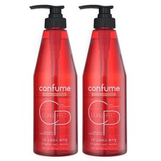 컨퓸 슈퍼하드 헤어젤, 600ml, 2개