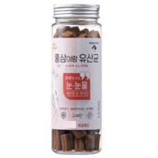국내산제조 동물병원간식 홍삼이랑유산균 강아지 가수분해 영양간식 4종, 눈눈물, 300g, 1개