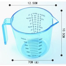 尚宏 把手量杯, 粉紅透明量杯600ml, 1個