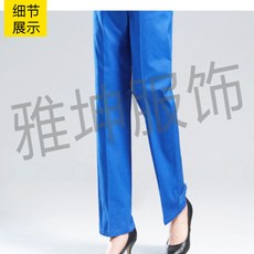 中國石油 防靜電安全工作服套裝, 1個, 石油海洋藍夏褲,190