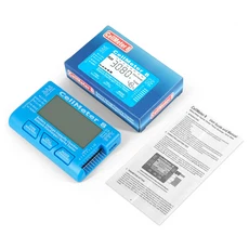 Rc Cellmeter-8 디지털 배터리 용량 검사기 리포 라이프 리튬 이온 Nicd Nimh 전압 테스터 고정밀 감지, 01 Blue