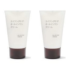 무인양품 에이징 케어 올인원 크림 휴대용 30g 76029106, 2개