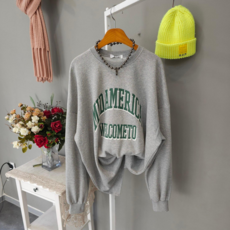 미드웰컴 옆트임 루즈핏 긴팔티셔츠