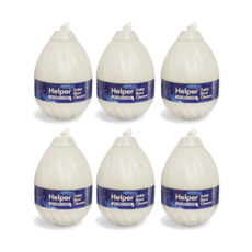 헬퍼 화장실 자동 변기 세정제 클리너 청소 물때 냄새 탈취 세제 제거제, 6개, 200g