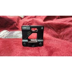 에어소프트건 광학 유니티 하이마운트 UNITY MOUNT, 검정, 1개