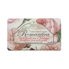 Nesti Dante 羅馬皂 義大利手工香皂, 1個, 佛羅倫斯玫瑰牡丹皂, 250g