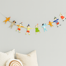 YGG 페이퍼 가랜드 아이방 꾸미기, 친구들, 혼합