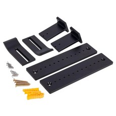 RC 모델 자동차 보관함 1/18 1/16 1/10 1/8 1/5 항공기 차량 용 나사로 설치하기 쉬운 다목적, 검정색