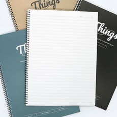 스프링노트 필기노트 유선노트 대학노트 학생노트, 단품