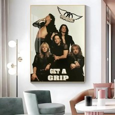 밴드 포스터 스티커 인쇄 방수 벽 예술 거실 침실 홈 장식, B. HEI-6