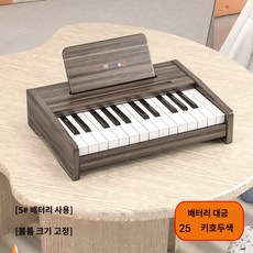 미니피아노 2옥타브 연습용 25건 교육용 소형 건반, B. 25건반(사진 참조), 1개