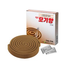가엔가 그린세이프 무색소 무향료 모기향 5박스, 5개