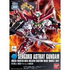 BANDAI 鋼彈 SD鋼彈 BB戰士 #389 戰國異端頑馱無 紅異端 模型, 1個