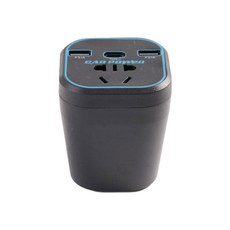 자동차 전원 인버터 12V 24V 110V 220V 변환기 유형 다기능 충전기 소켓 1A 고속, Upgrade Type C