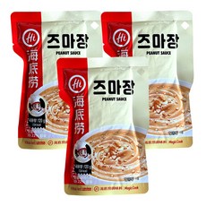 하이디라오 오리지널 즈마장 소스, 120g, 3개