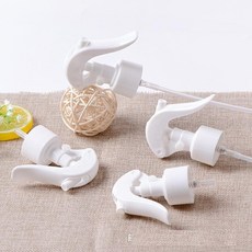 小老鼠噴頭 24牙 白色 耐酸鹼 PP材質 瓶口直徑24mm, 1個
