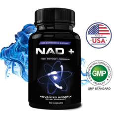 NAD+ 복합체 415mg 60정 식물성 캡슐 (고함량 처방 리보영 + 레스베라트롤 + 퀘르세틴 함유), 1개