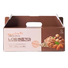 저온보관으로 더 신선한 느으림 저당 한줌견과 30봉, 1개
