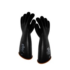 NOVAX 耐電壓手套 30-KV, 1套, 黑色, 30-KV手套(含保護皮手套)