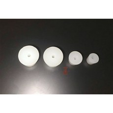 立騰玻璃 單孔矽膠塞 軟木塞 橡皮塞 燒瓶塞 試管 吸引瓶 過濾瓶 實驗器材, 1個, 2號 16*17*13