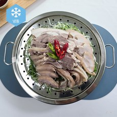 양만이 국내산 삶은 돼지머리 슬라이스 머릿고기 돼지국밥 순대국재료 절단 업소용, 1kg, 1개