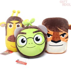 기프트앤돌 정품 런닝맨 얼굴쿠션 리우 쿠가 롱키 인형 쿠션 40cm, 상세페이지 참조