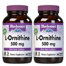 블루보넷 L-오르니틴 500mg 베지터블 캡슐, 50개입, 2개, 50정