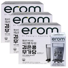 이롬 황성주박사의 검은콩 무가당 두유, 190ml, 48개