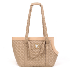 Moor Pet 寵物外出保暖提包 舒適透氣, 卡其色