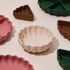 아기자기랩 리틀쉘 실리콘 이유식기 흡착식판 자기주도, 리틀쉘 흡착 볼, 스피니치 그린, 리틀쉘 흡착 볼_스피니치 그린, 1개
