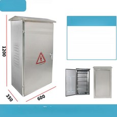 분전함 커버 배전함 옥외용 전기함 스위치 박스 가리개, 1개, 두꺼운 분리형 후면 1200 600x350