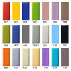 兒童防護軟墊：防撞安全牆圍，適用於幼兒園、跆拳道館等場所，保護寶寶安全。, 1個, 20厘米*20厘米 成品3公分厚