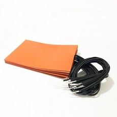 5V 12V 24V 110V 220V 380V 전기 실리콘 고무 발열 패드 담요 스티커 열판 매트 유연 방수 3D 프린터, 05 24V, 07 200x150mm