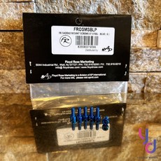Floyd Rose 大搖座下枕螺絲組 八度固定不鏽鋼螺絲 大搖改裝配件, 藍色