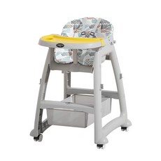 레스토랑 스타일 아기 유아용 식탁 의자 가정용 아기 식탁 의자 다기능 레스토랑 호텔 상업용 아동 테이블 의자, 회색