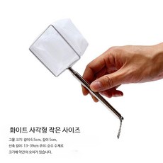 어항용 물고기 뜰채 낚시 그물 손그물 촘촘한 그물망 민물 바다 낚시장비 통발 어포기, I_3D 사각 소형 스테인리스