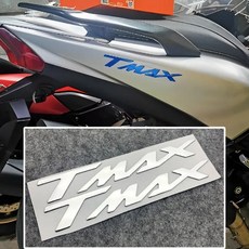 3D 입체 MSR 야마하 티맥스 데칼 스티커 TMAX 로고 앰블럼 바이크 튜닝 오토바이 스티커, C. 블루