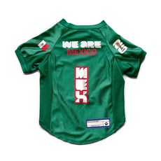 Littlearth 스트레치 펫 저지 - 공식 라이선스 FIFA 월드컵 2026 팀: 스페인 사이즈: XL, XS, 멕시코