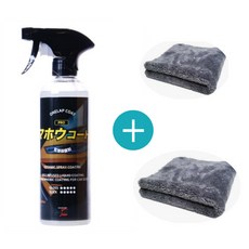 코마 원랩코트 마후코트PRO 셀프 자동차 유리발수코팅제 500ml + 타월 2장, 1개