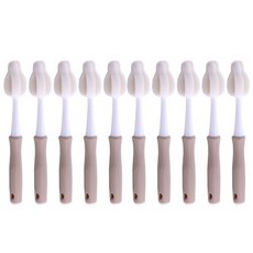 아이조아 젖꼭지 세척솔, 5개, beige