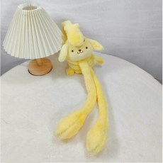 산리오 귀마개 시나모롤 마이멜로디 폼폼푸린 포챠코 겨울 털 움직이는 귀도리