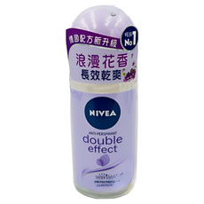 NIVEA妮維雅止汗劑滾珠：浪漫花香 長效乾爽 夏日首選 告別汗味, 50ml, 1個