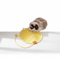 반려묘 휴식형 스크래치 패브릭 매트 놀이 카페트, 1개, 퍼플