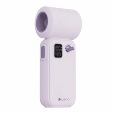 LaPO 迷你渦輪隨身風扇 LF-02，輕巧便攜，強勁風力，多色可選, 粉紫, LF-02