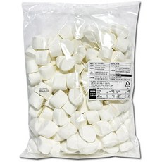 미성패밀리 필리핀산 수케르 멜로 빅 라운드 마시멜로우 대용량, 1개, 1kg