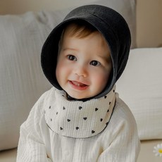 해피프린스 이노 양면 아기 바나나빕